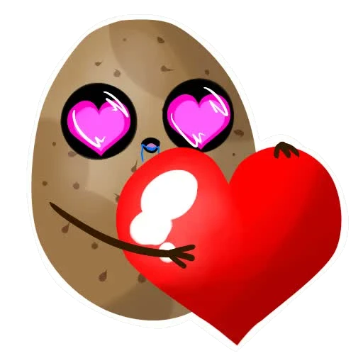 Tater sticker 004: romantically compromised