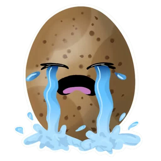Tater sobbing